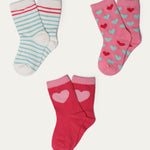 Socks - Soft Cotton/Polyester/Elastane | Assorted - Best Kids Clothing Brands In Pakistan Online|Minnie Minors