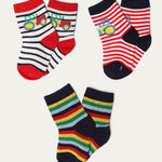 Socks - Soft Cotton/Polyester/Elastane | Assorted - Best Kids Clothing Brands In Pakistan Online|Minnie Minors