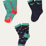 Socks - Soft Cotton/Polyester/Elastane | Assorted - Best Kids Clothing Brands In Pakistan Online|Minnie Minors