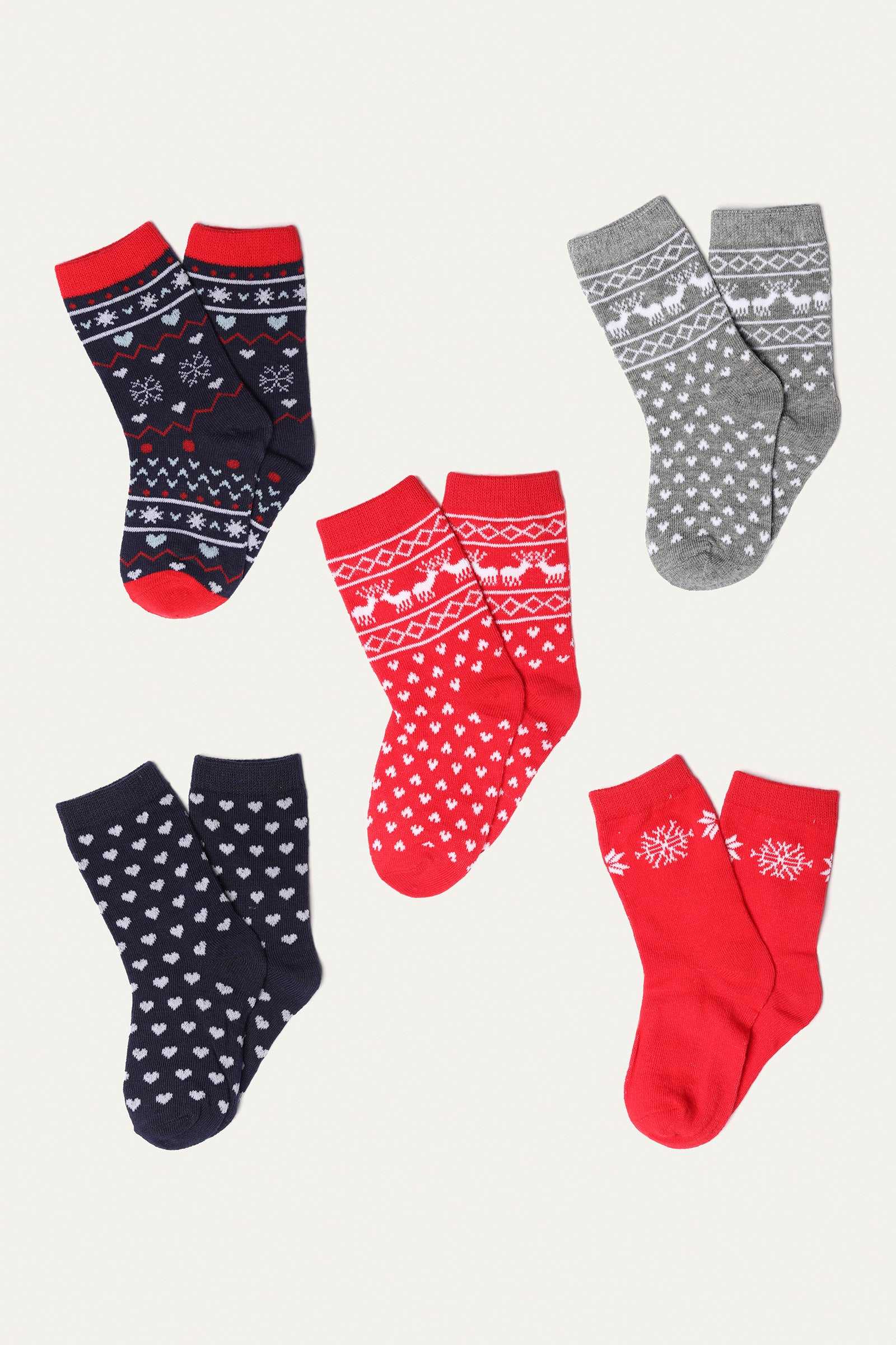 Socks - Soft Cotton/Polyester/Elastane | Assorted - Best Kids Clothing Brands In Pakistan Online|Minnie Minors