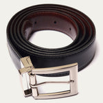 Reversible Leather Belt - Soft Leather | Black &Amp; Dark Brown - Best Kids Clothing Brands In Pakistan Online|Minnie Minors