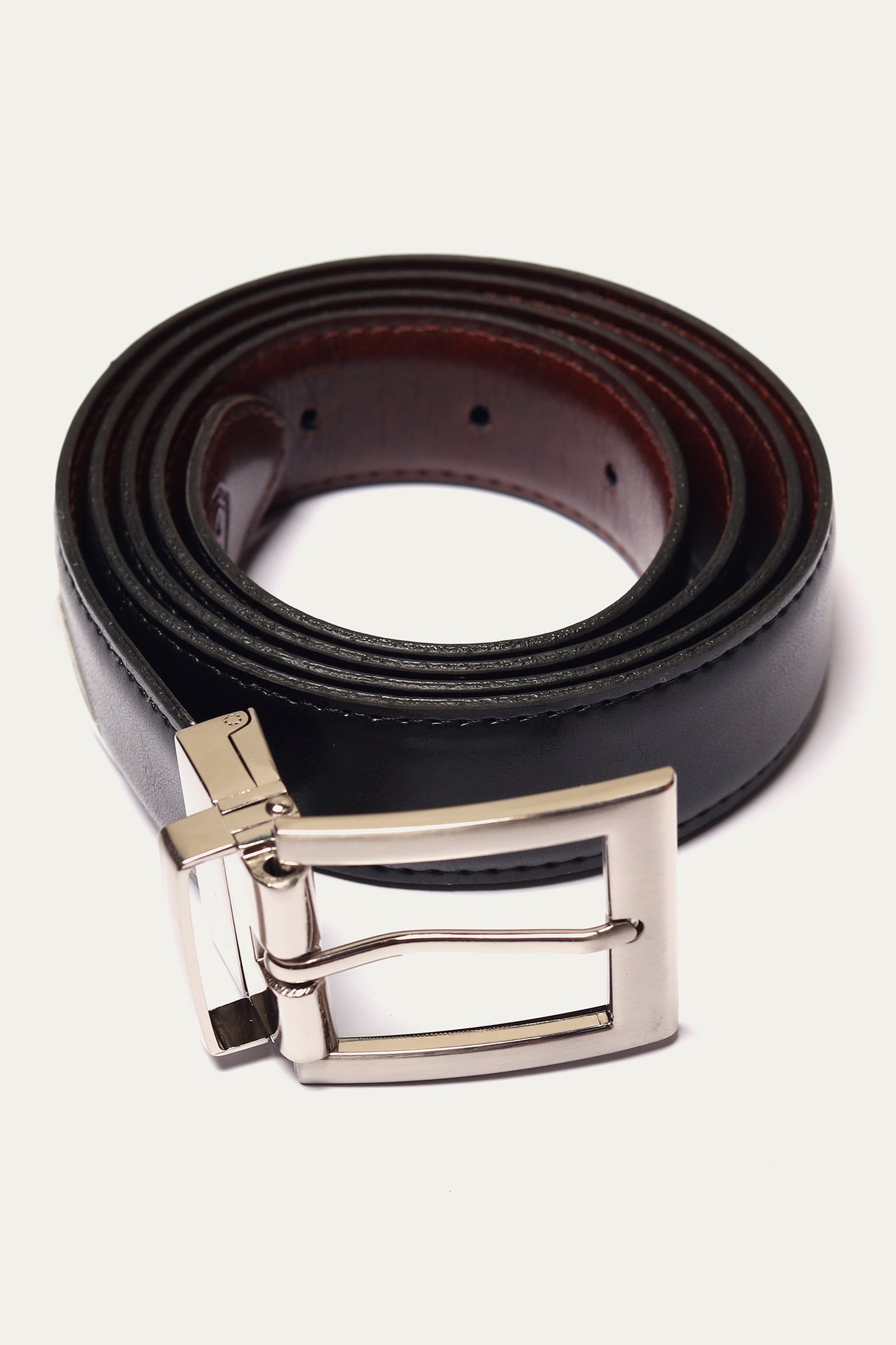 Reversible Leather Belt - Soft Leather | Black &Amp; Dark Brown - Best Kids Clothing Brands In Pakistan Online|Minnie Minors