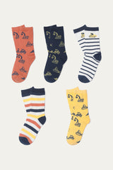 Socks - Soft Cotton/Polyester/Elastane | Assorted - Best Kids Clothing Brands In Pakistan Online|Minnie Minors