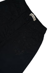 Embroidered Capri Pants with Belt (GHP-221)