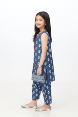 Printed Kurti With Trousers (DGKS-136)