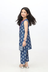 Printed Kurti With Trousers (DGKS-136)