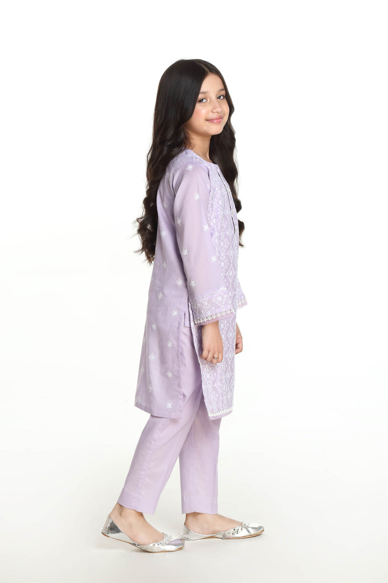 Embroidered Kameez, Trousers With Slip (GSK-531)