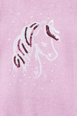 Unicorn Sequence Embroidered Sweater (GMMS-213)