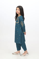 Embroidered Kameez With Shalwar (GSK-542)