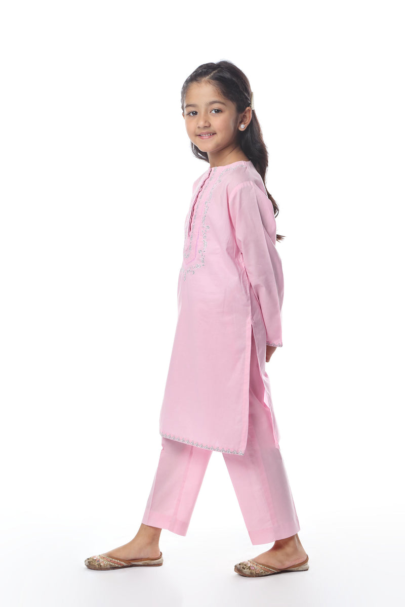 Embroidered Kameez With Trousers (GSK-516)