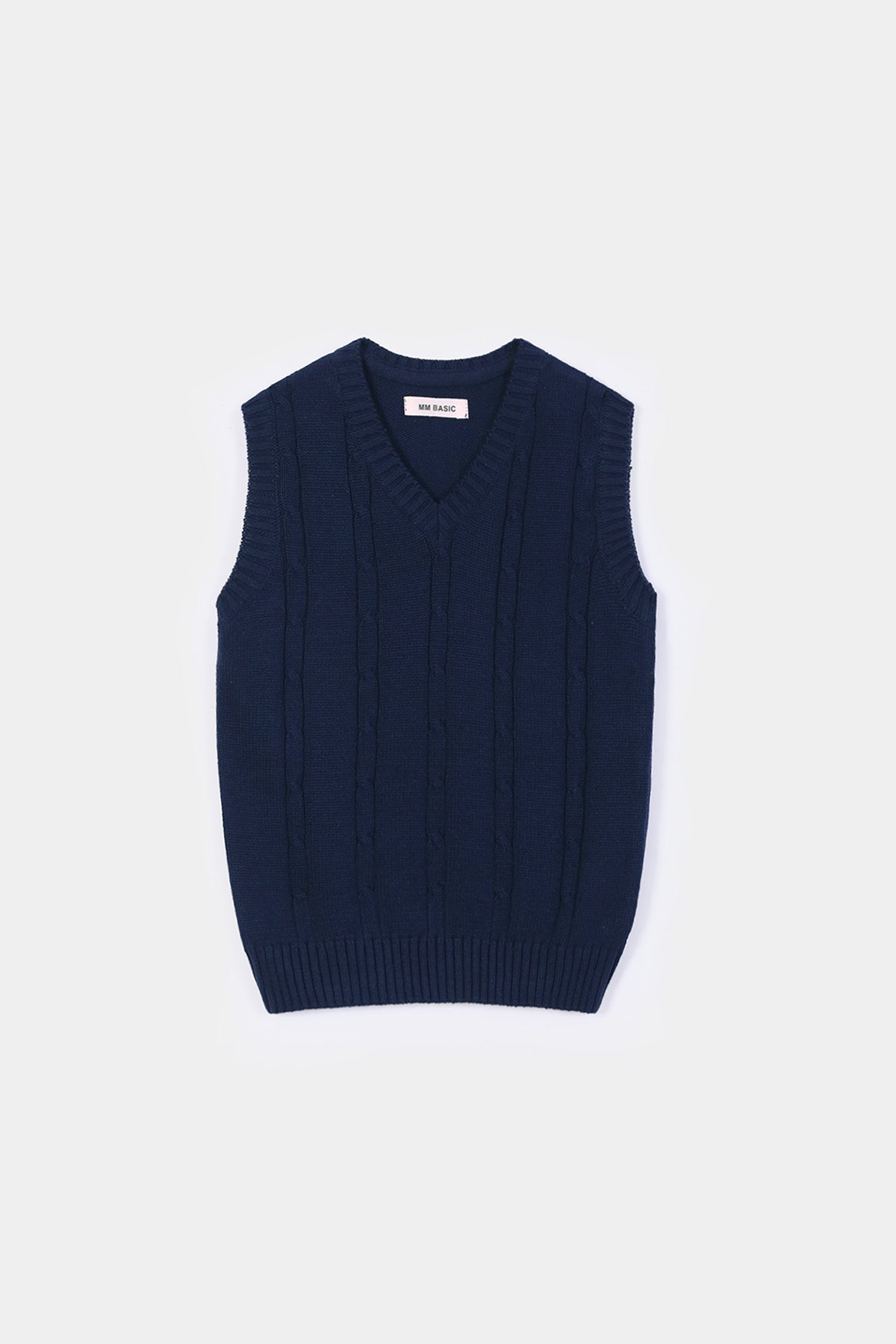 Sleeveless Sweater (MSBASIC-SL-05)