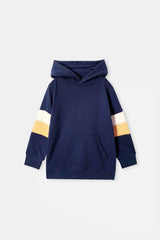 Pullover Hoodie With Sleeves Panels (MSBFU-06)